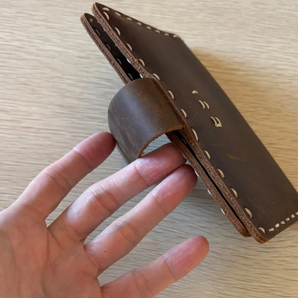 Field Book Elan Publishing Notebook and Leather Passport Wallet‎ with Card Slots